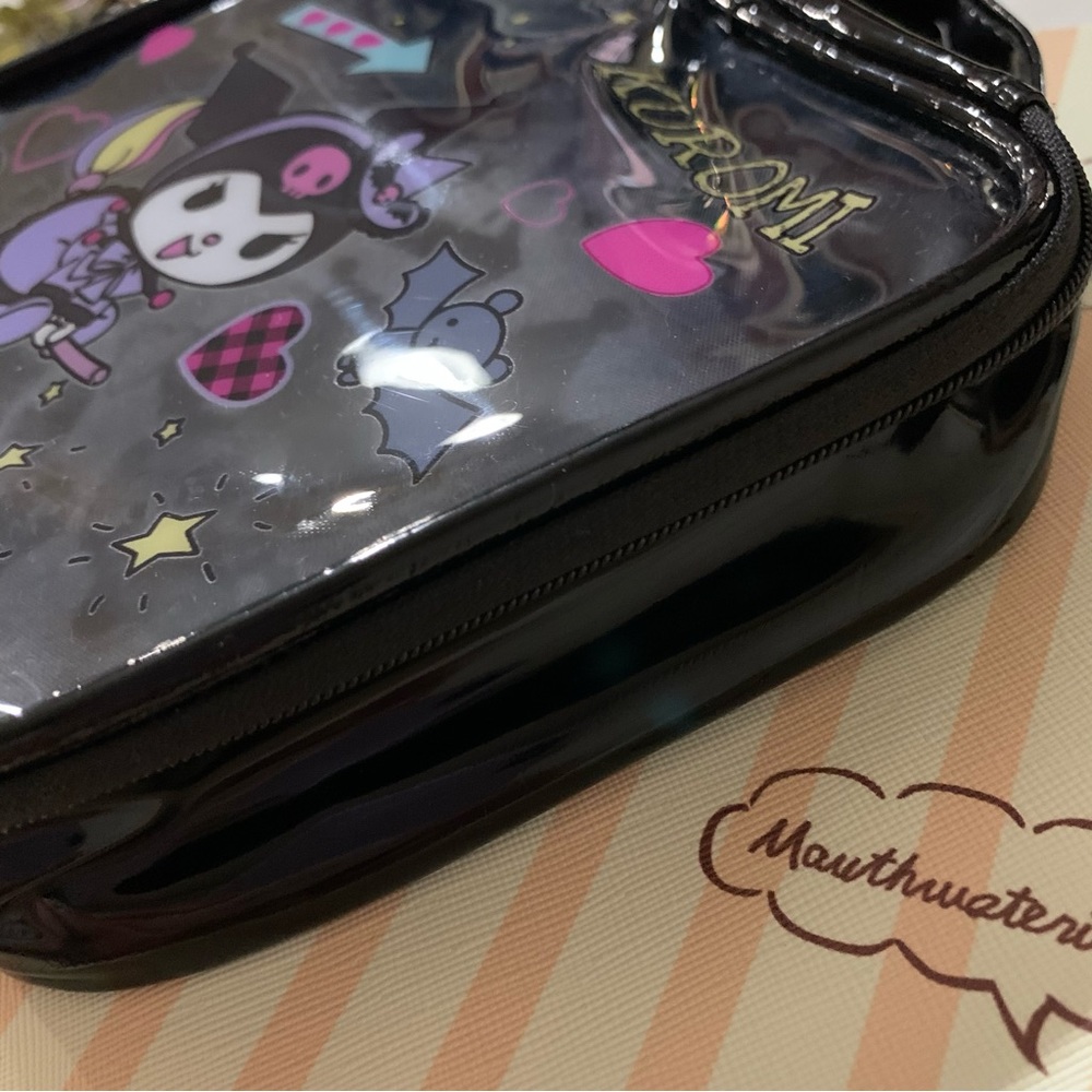 Kuromi Small Square Black Makeup Bag - Picture 9 of 15